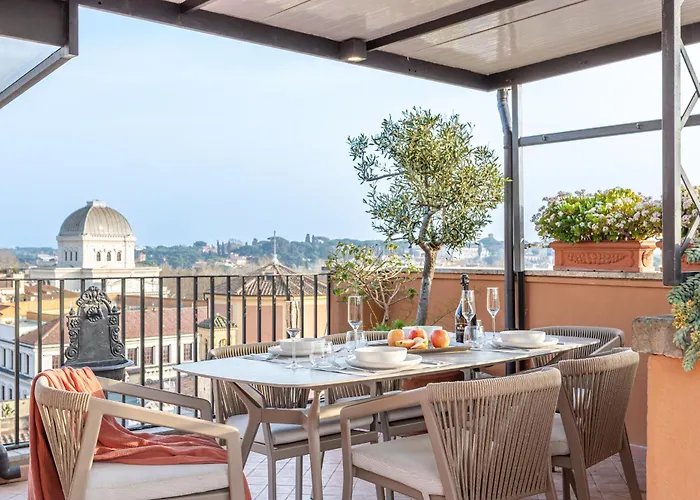 Arenula16 - Penthouse With 360 Degree View Terrace *